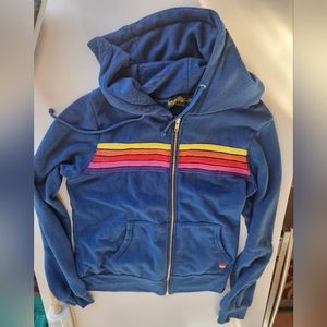 RARE ROYAL BLUE Aviator Nation Hoodie M
